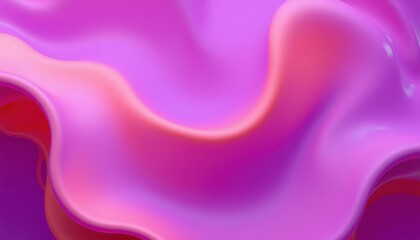 Fototapeta premium Abstract Pink and Purple Fluid Wave Design