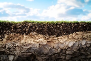 Soil Layers: Earth's Structure, Composition, Grassy Topsoil, Underneath Layers