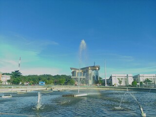 Fototapeta premium fountain in the park