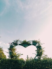 landscape with rainbow
