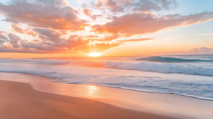 Leaping into Life: The Joy of Freedom and Success on a Serene Beach Escape