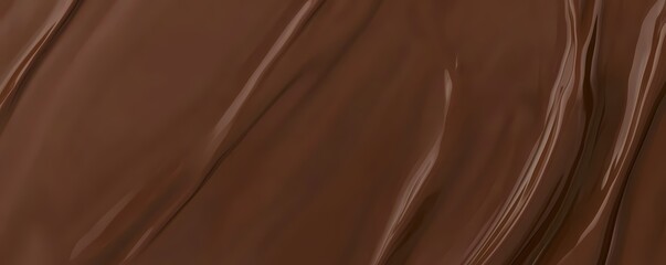 Fototapeta premium Rich Chocolate Brown Wallpaper and Background for Warm Interiors