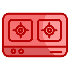 Stove  Icon Element For Design