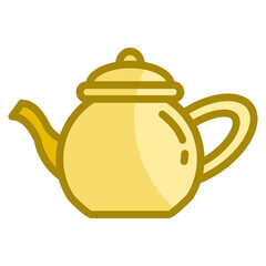 Obraz premium Teapot Icon Element For Design