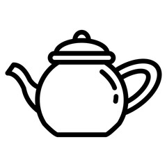 Obraz premium Teapot Icon Element For Design