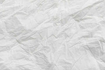 Texture of crumpled baking paper