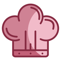 Fototapeta premium Chef Hat Icon Element For Design