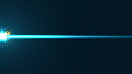 Fototapeta premium Abstract Blue Light Beam Energy Burst Background