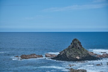 Pyramid Rock near Phillip Island, Victoria, Australia