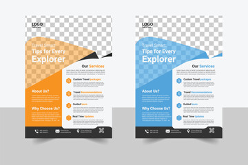 Modern and simple business card design simple and clean.