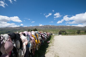 Bra fence New Zealand Tourist attraction