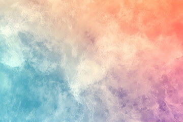 Obraz premium Abstract Pastel Cloud Background Illustration