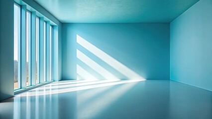 Obraz premium Abstract Light Blue Product Presentation Background