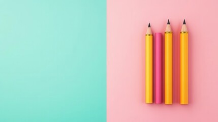 Risk control overview flat design top view portfolio review and planning theme 3D render splitcomplementary color scheme