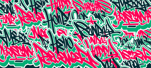 Naklejka premium backgrounds graffiti tag abstract 