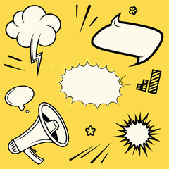 buble chat illustration