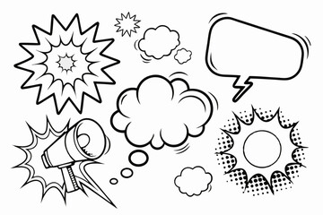 buble chat illustration