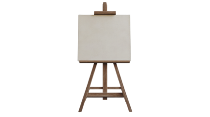 Easel transparent background