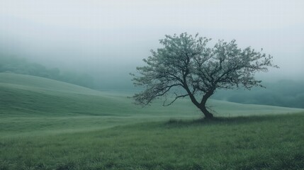Fototapeta premium A tree after the rain 