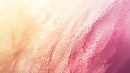 Fototapeta premium Grainy pink beige gradient background, glowing tones texture, album artwork, copy space included, Generative AI
