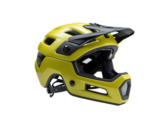 padded cycling helmet in vibrant yellow with sleek design, ideal for safety and style during biking adventures. Perfect for mountain biking enthusiasts