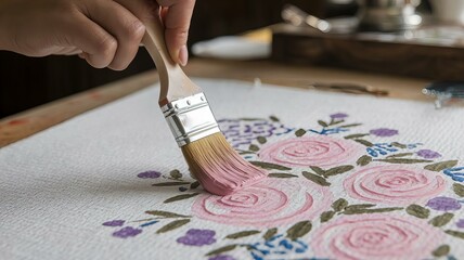 hand of artist