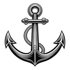 ancla on white background