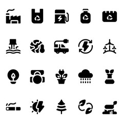 Ecology solid style, perfect for user interface projects