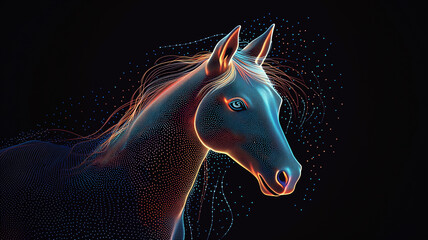 Fototapeta premium horse portrait