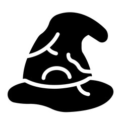 witch hat Solid icon