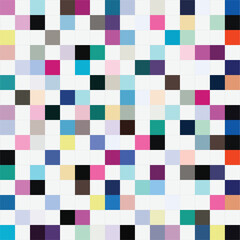 Winter colors pallets  - vector illustration 
