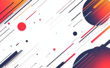 Fototapeta premium Abstract white background with diagonal geometric shapes, presentation design template for business or technology concept.
