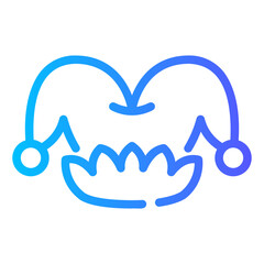 Cockscomb Line Gradient Icon
