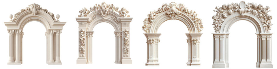 Ornate arched entryway of a majestic historic palace featuring elegant baroque architectural details such as intricate columns decorative carvings and a grand symmetrical facade