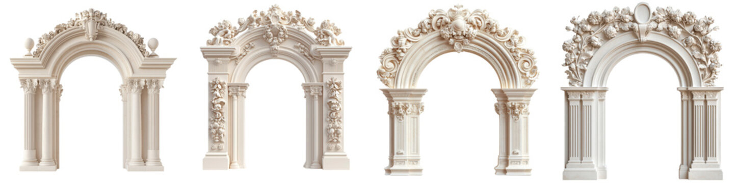 Ornate arched entryway of a majestic historic palace featuring elegant baroque architectural details such as intricate columns decorative carvings and a grand symmetrical facade
