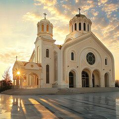 Fototapeta premium church of the holy trinity