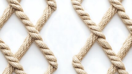 Rope isolated on white background