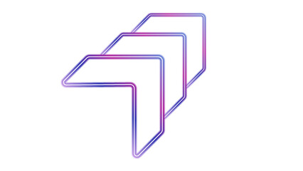 Glowing neon arrows-pointers on transparent background PNG, arrows-pointers on expressway, computer game, speed arrow. banner, cover, poster, flyer, sign. vector illustration