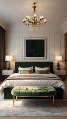 Contemporary beige bedroom with luxury earth tone tones, plush bedding, and bright window light Contemporary Interior Design Bedroom Inspiration