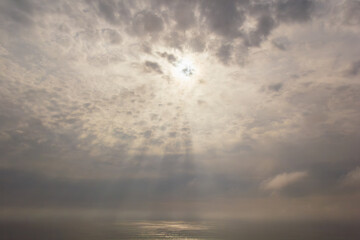 Sunshine over Pacific Ocean - Miraflores District, Lima, Peru