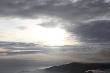 clouds in the sky