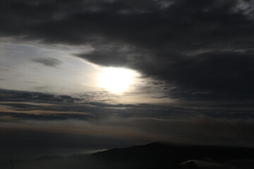 Fototapeta premium clouds and sun
