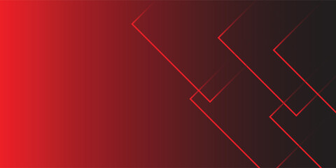 Red abstract background. Dynamic shapes composition.