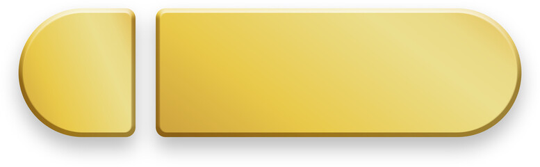 3D Golden CTA Button