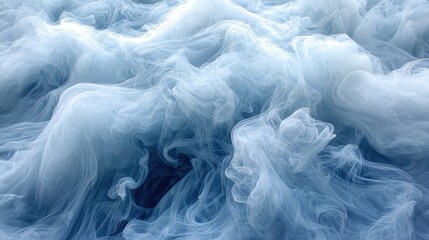 Graceful Smoke Vapor Swirls: A Mystical Dance of Ethereal, Fluid Patterns in Soft Gradients
