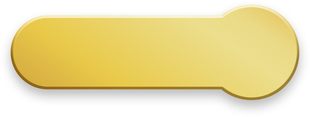 Elegant Button Gold Button