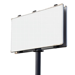 Obraz premium Empty yard sign isolated on transparent background, PNG