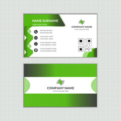 vector clean template Double-Sided creative visiting card  illustrator Modern simple professional Business Card Ready For Print mockup new design layout vertical front and back side stylish color