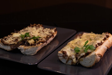 bread with barbecue