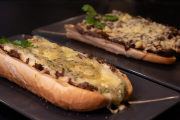 bread with barbecue